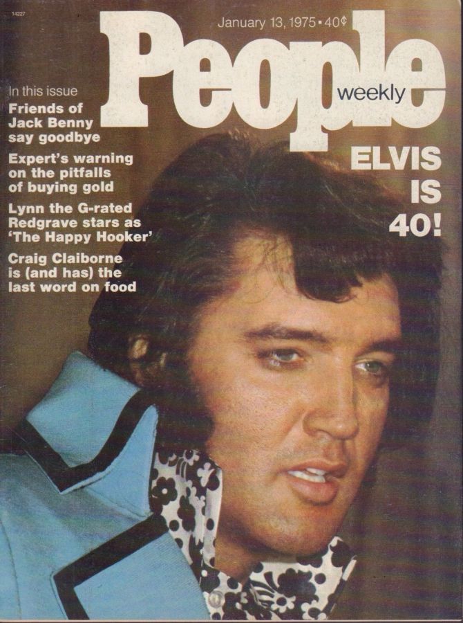 PEOPLE magazine side cover 13 January 1975