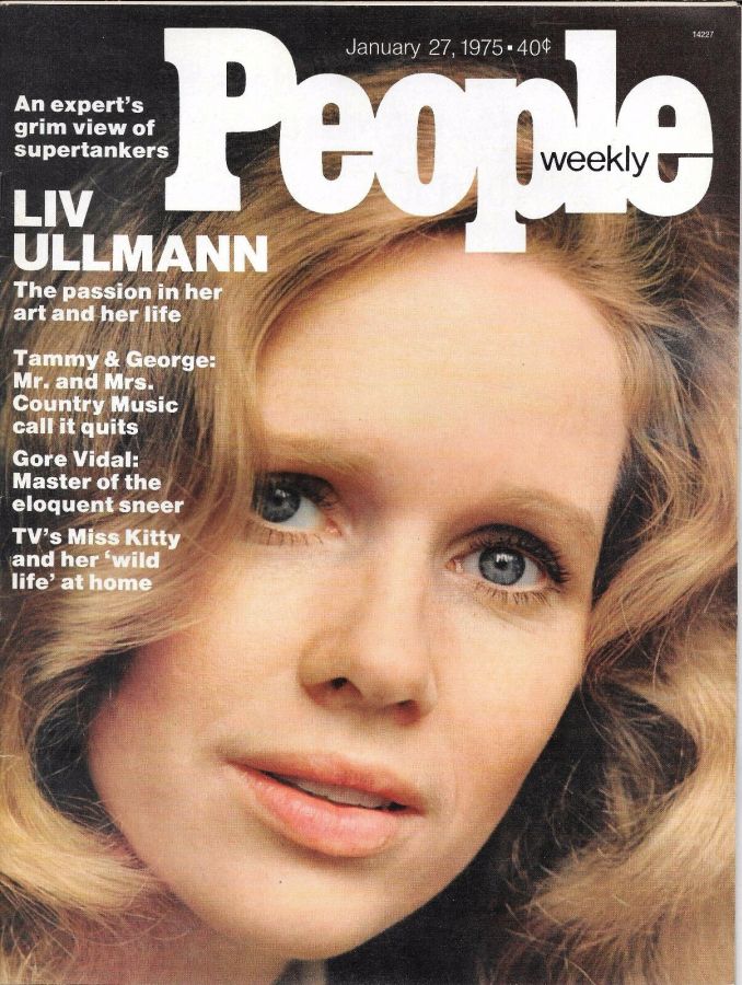 PEOPLE magazine side cover 27 January 1975