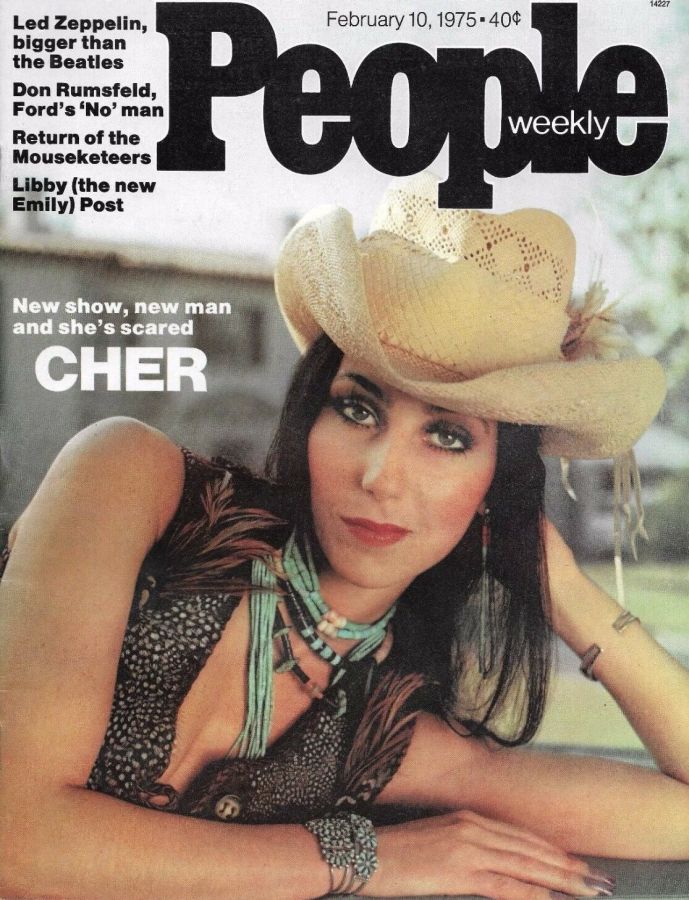 PEOPLE magazine side cover 10 February 1975