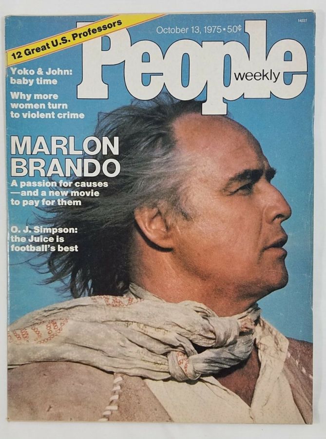 PEOPLE magazine side cover 13 October 1975