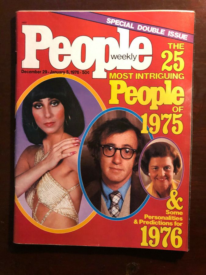 PEOPLE magazine side cover 29 December 1975