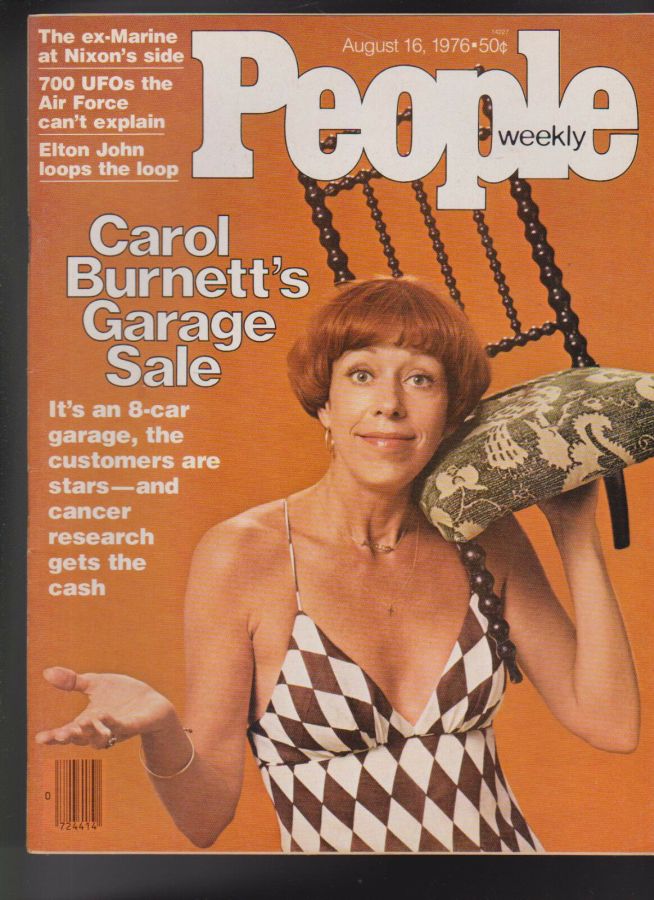 PEOPLE magazine side cover 16 August 1976