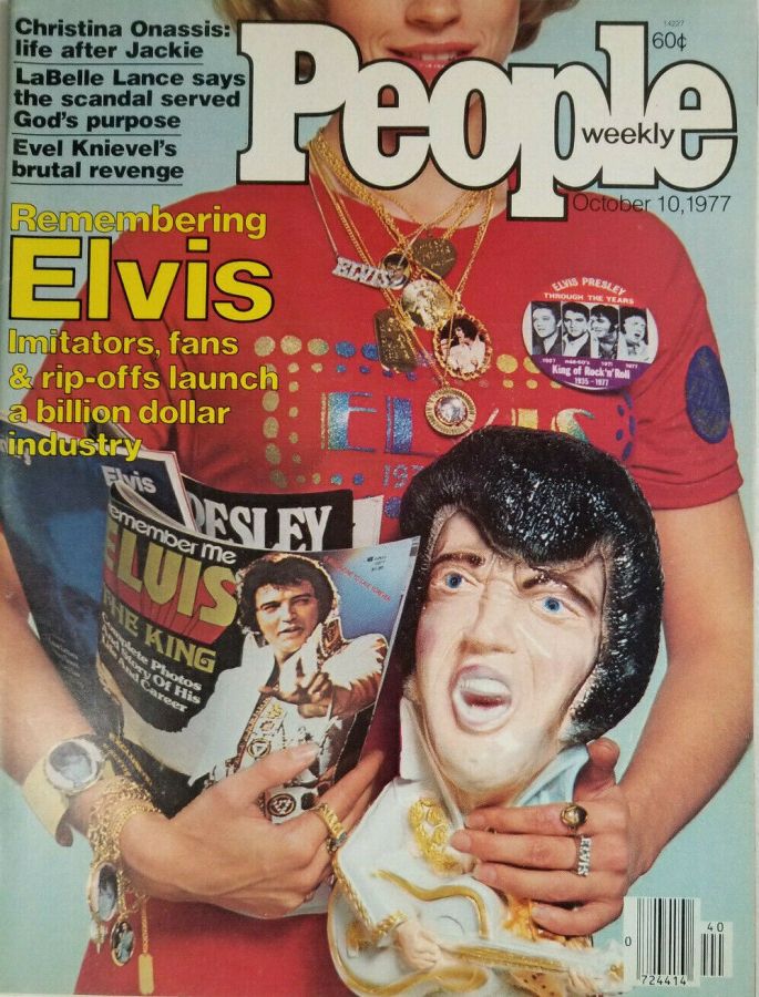 PEOPLE magazine side cover 10 October 1977