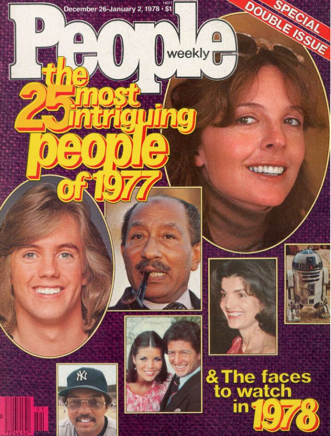 PEOPLE magazine side cover 26 December 1977
