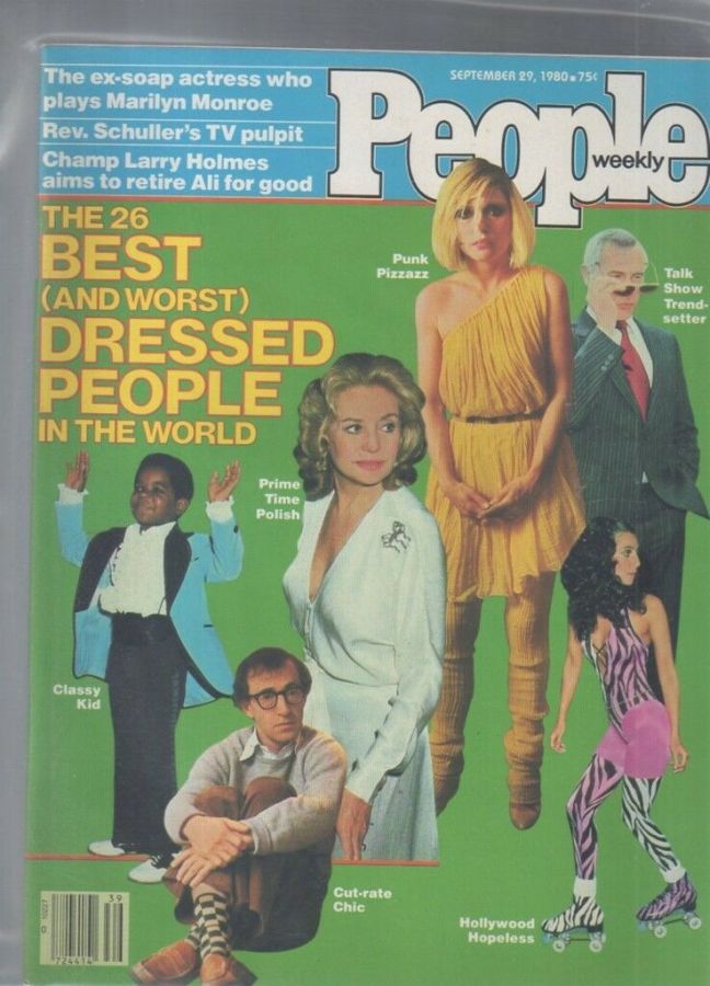PEOPLE magazine side cover 29 September 1980