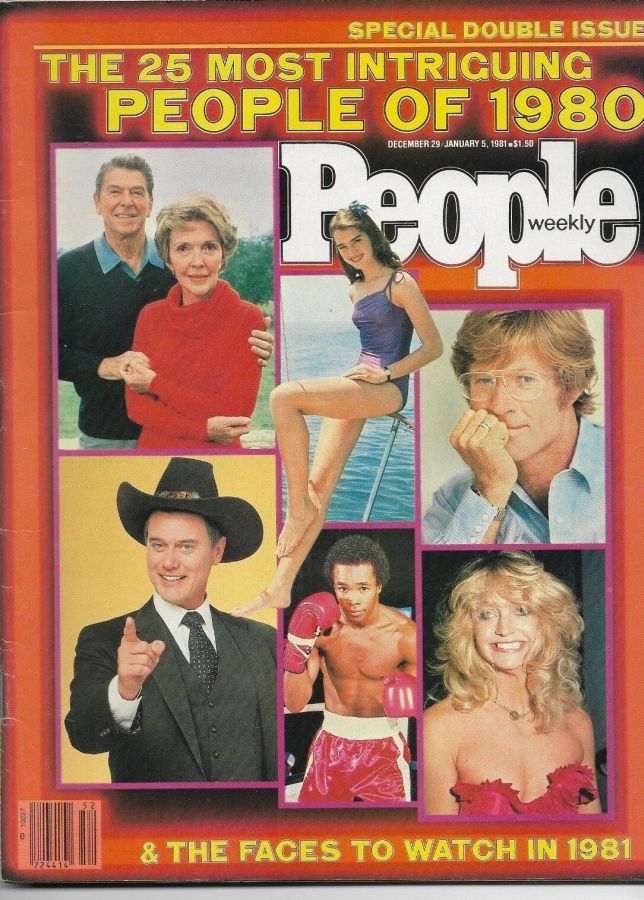 PEOPLE magazine side cover 29 December 1980