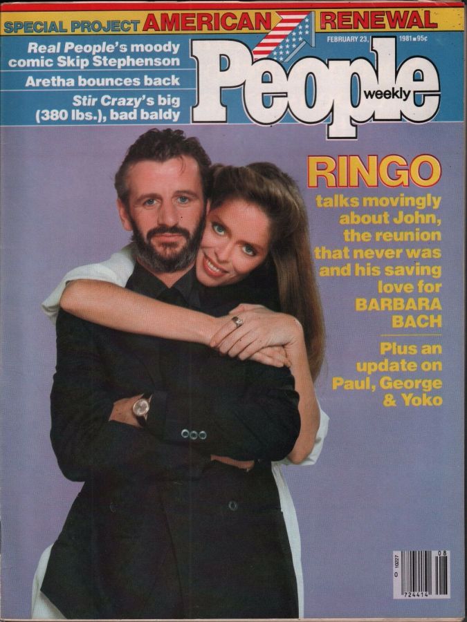 PEOPLE magazine side cover 23 February 1981