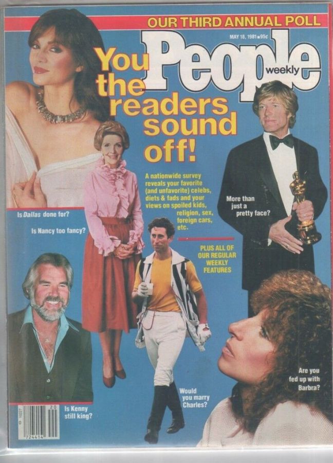 PEOPLE magazine side cover 18 May 1981