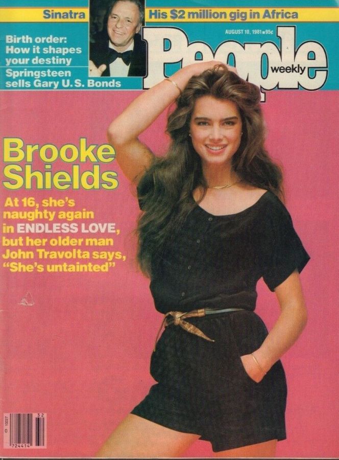 PEOPLE magazine side cover 10 August 1981