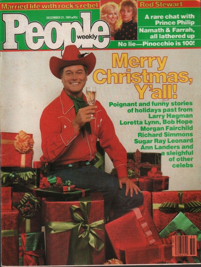 PEOPLE magazine side cover 21 December 1981