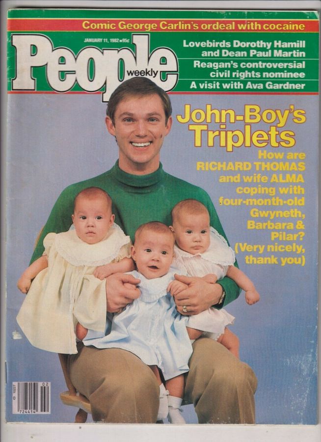 PEOPLE magazine side cover 11 January 1982