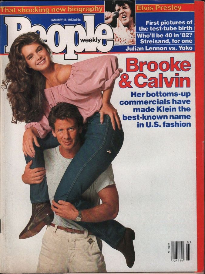 PEOPLE magazine side cover 18 January 1982