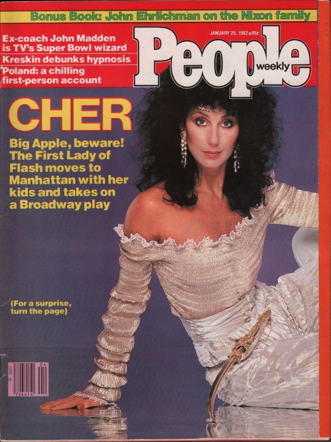 PEOPLE magazine side cover 25 January 1982