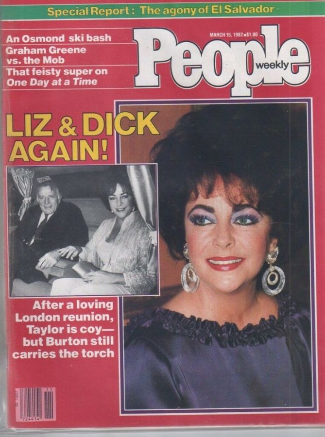 PEOPLE magazine side cover 15 March 1982