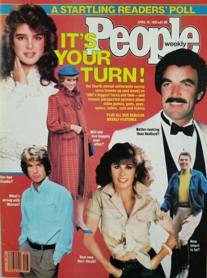 PEOPLE magazine side cover 19 April 1982