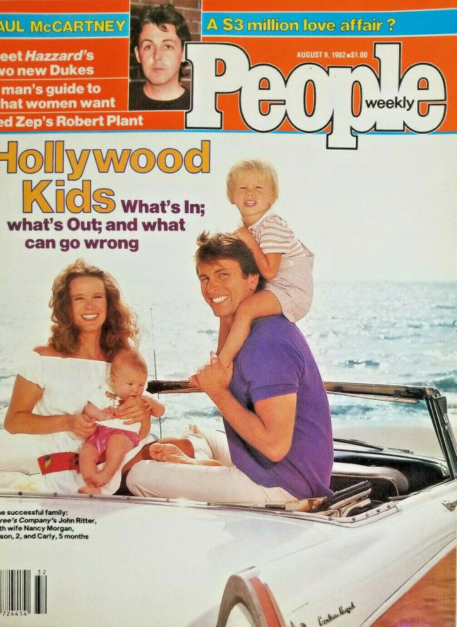 PEOPLE magazine side cover 9 August 1982