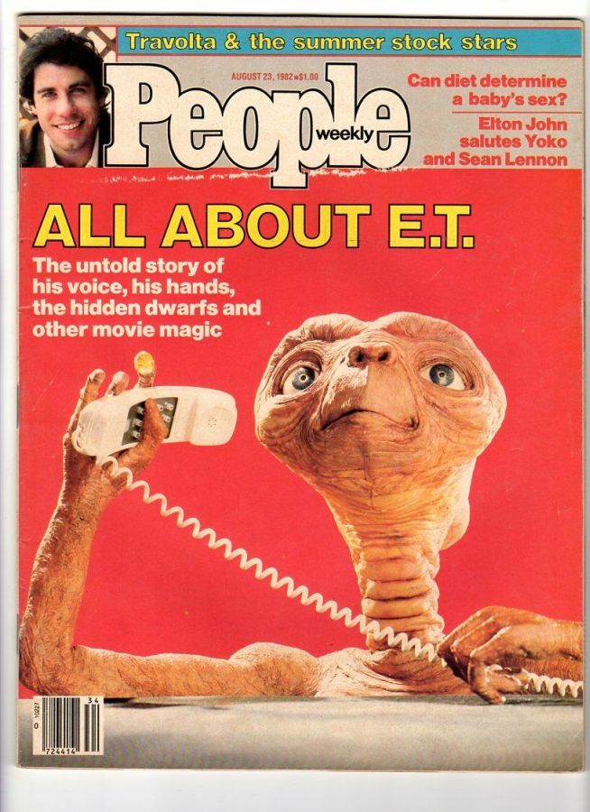 PEOPLE magazine side cover 23 August 1982