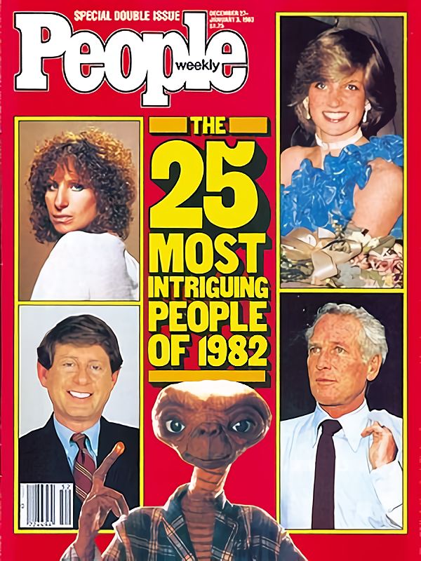 PEOPLE magazine side cover 27 December 1982