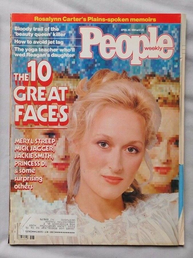 PEOPLE magazine side cover 30 April 1983