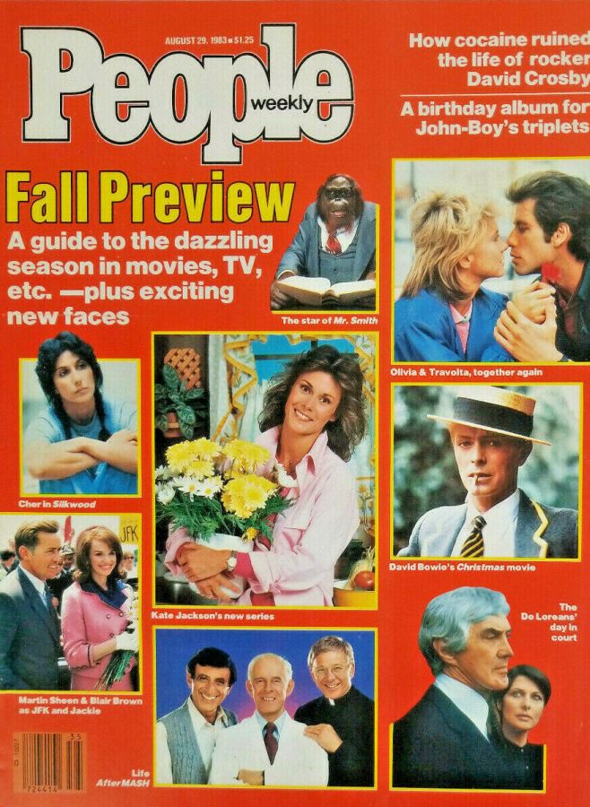 PEOPLE magazine side cover 29 August 1983