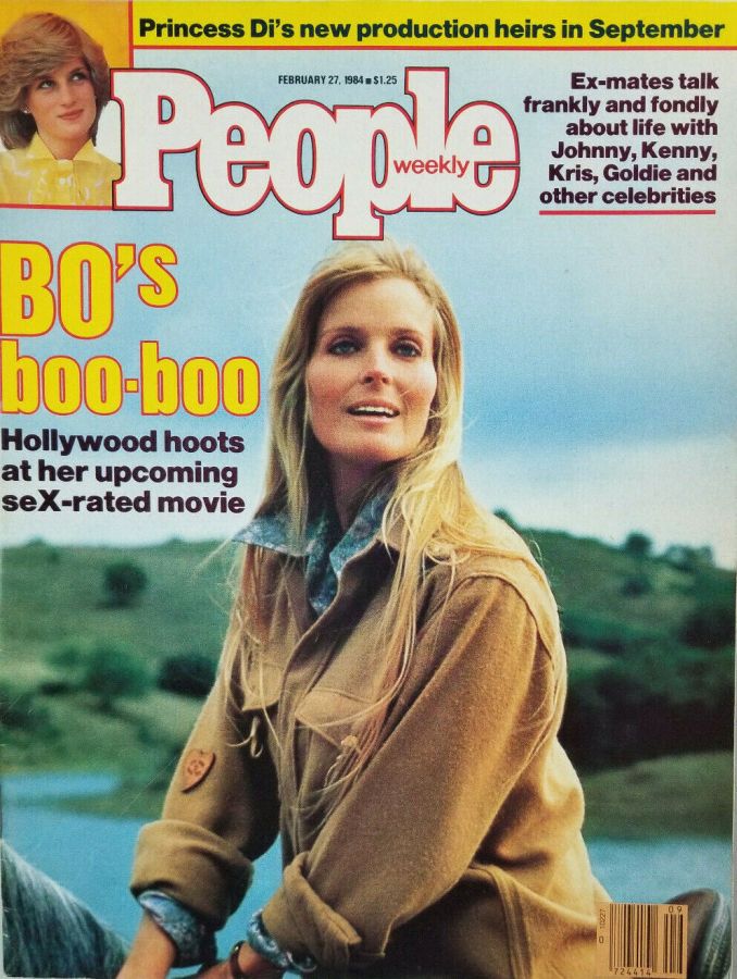 PEOPLE magazine side cover 27 February 1984