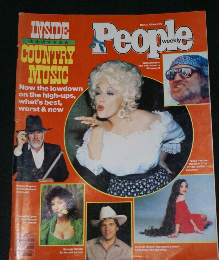 PEOPLE magazine side cover 21 May 1984