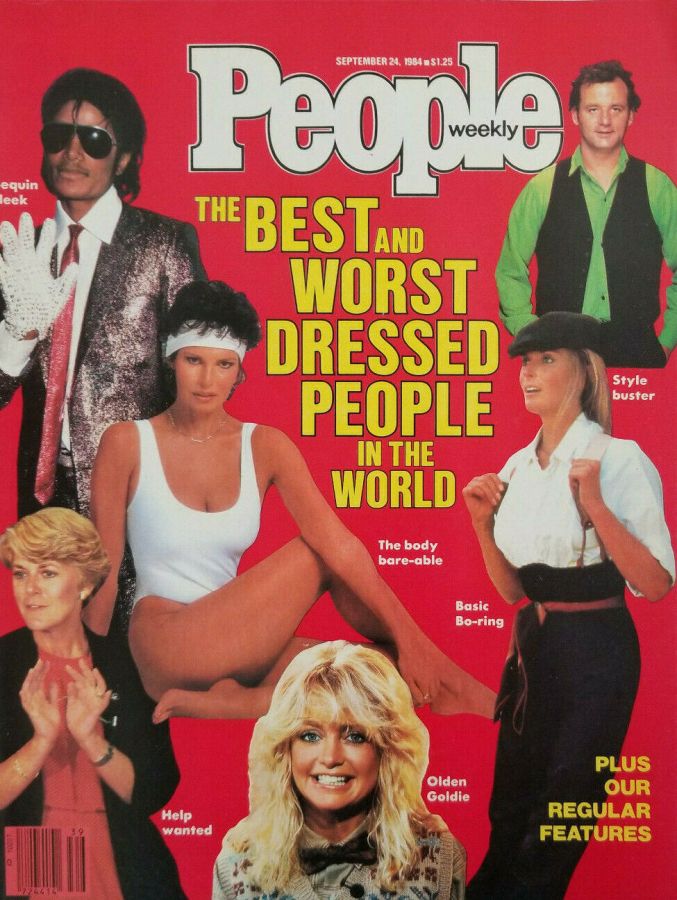 PEOPLE magazine side cover 24 September 1984