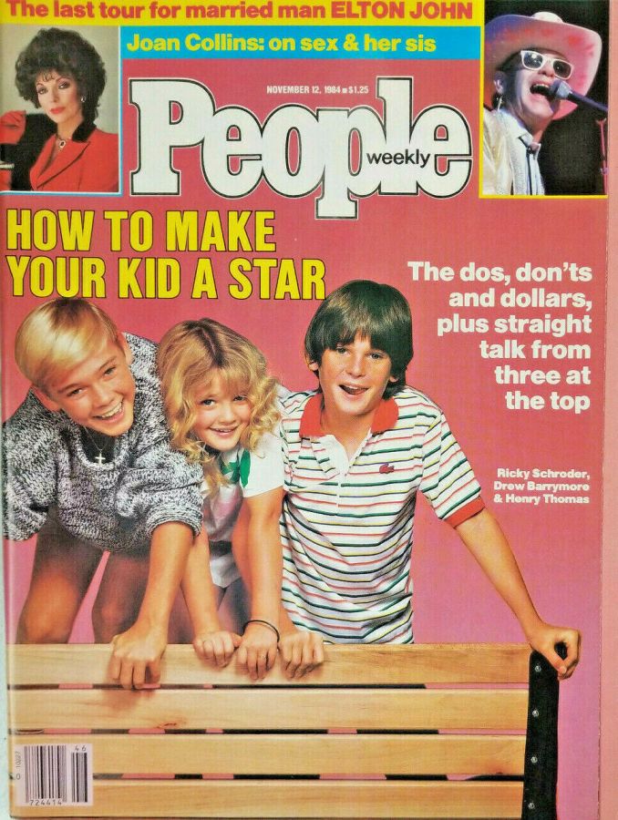 PEOPLE magazine side cover 12 November 1984