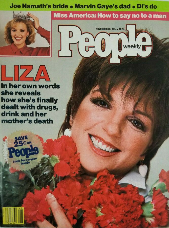 PEOPLE magazine side cover 26 November 1984