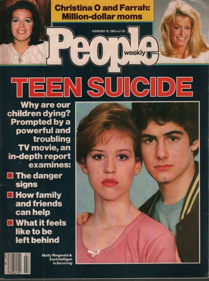 PEOPLE magazine side cover 18 February 1985
