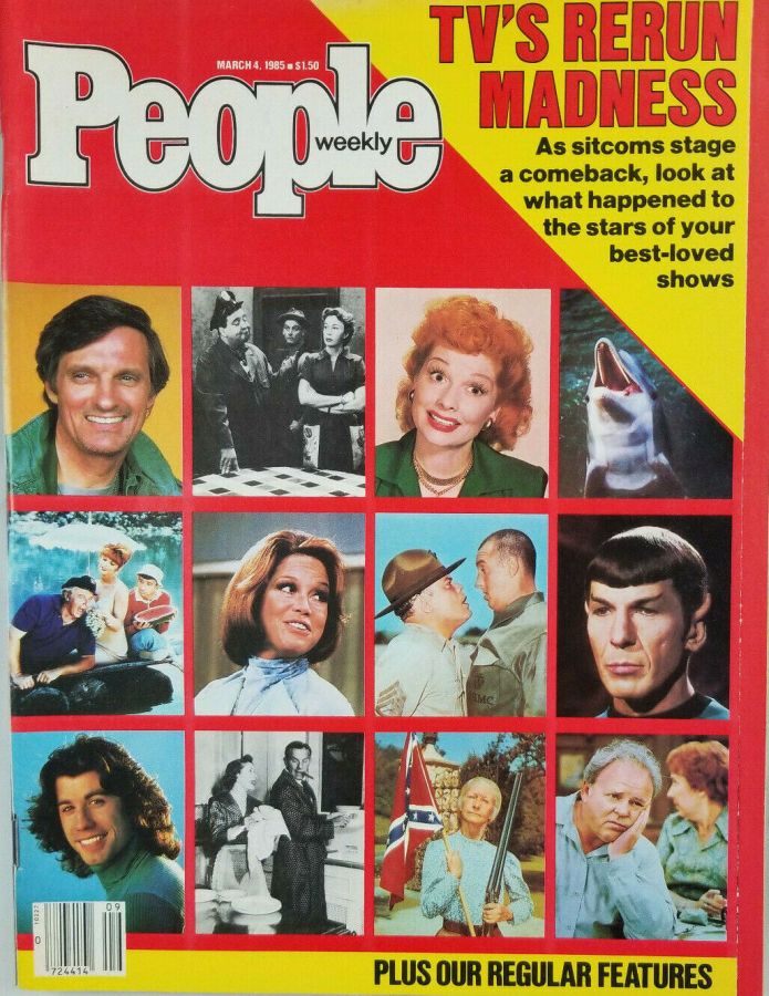 PEOPLE magazine side cover 4 March 1985