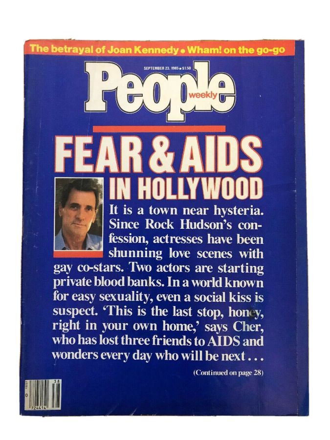 PEOPLE magazine side cover 23 September 1985