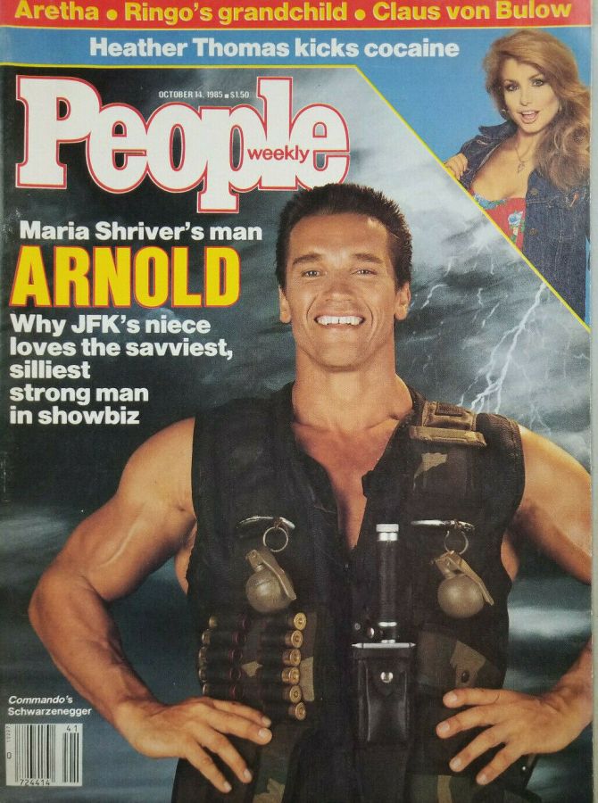 PEOPLE magazine side cover 14 October 1985