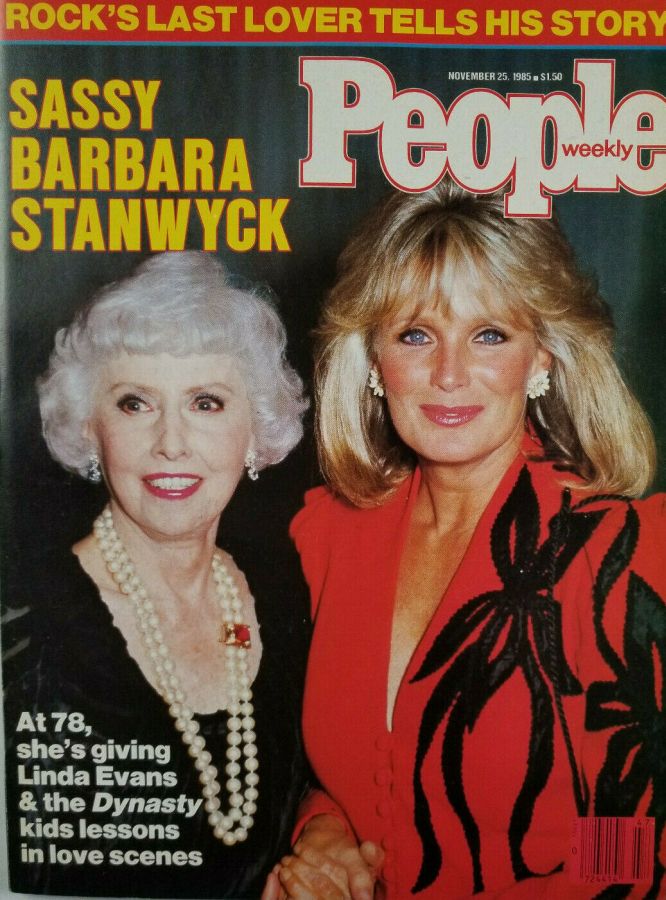 PEOPLE magazine side cover 25 November 1985
