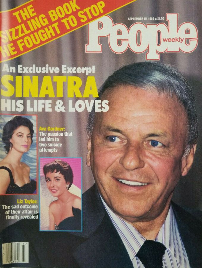 PEOPLE magazine side cover 15 September 1986