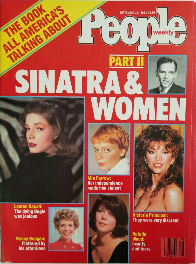 PEOPLE magazine side cover 22 September 1986