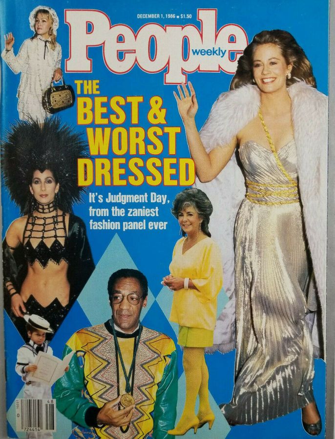 PEOPLE magazine side cover 1 December 1986
