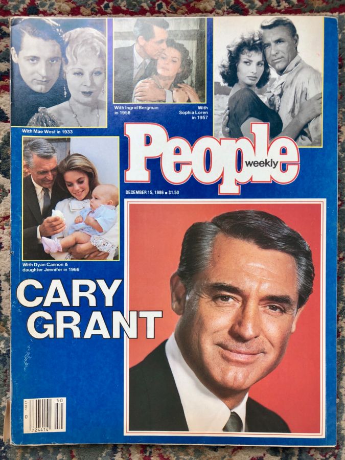 PEOPLE magazine side cover 15 December 1986