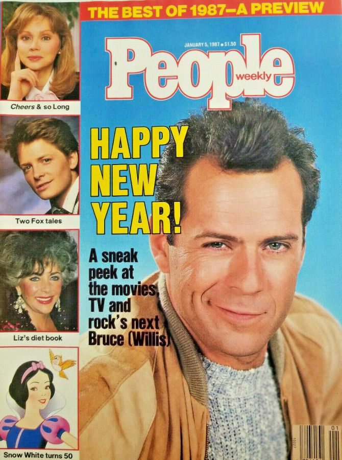 PEOPLE magazine side cover 5 January 1987