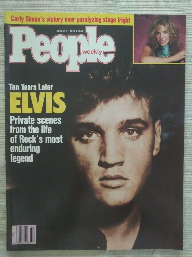 PEOPLE magazine side cover 17 August 1987