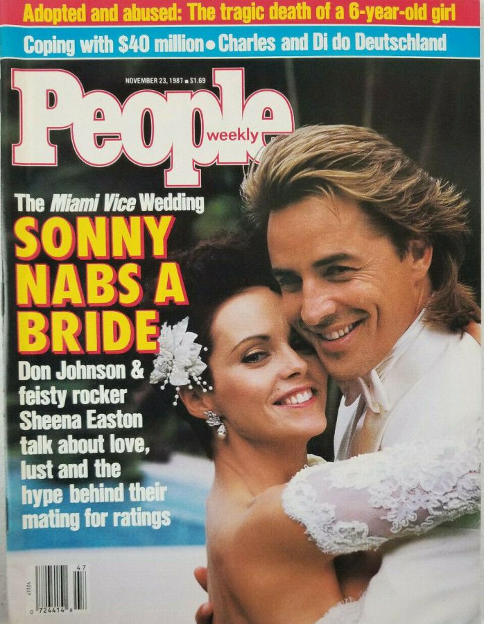 PEOPLE magazine side cover 23 November 1987
