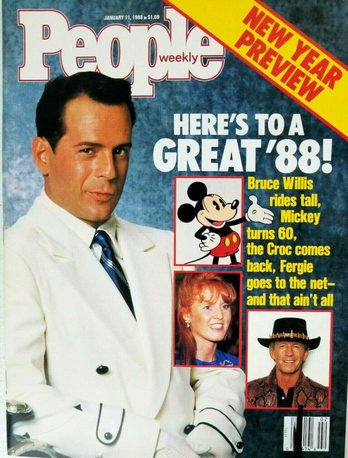 PEOPLE magazine side cover 11 January 1988