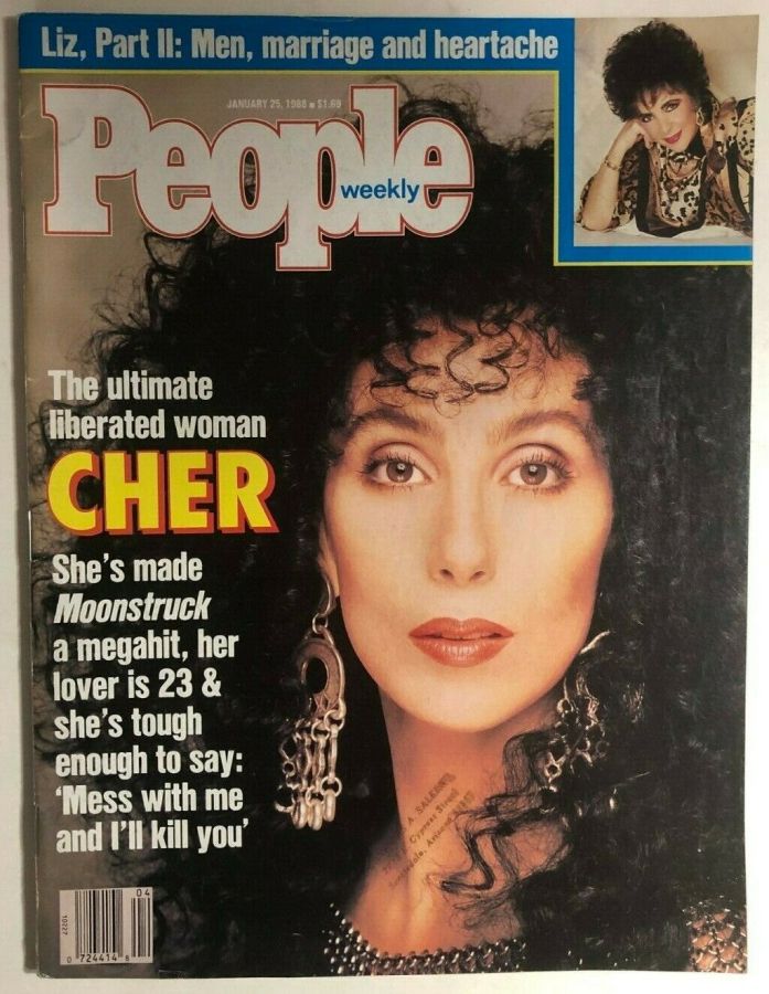 PEOPLE magazine side cover 25 January 1988