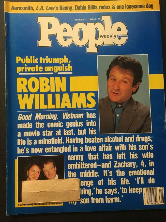 PEOPLE magazine side cover 22 February 1988