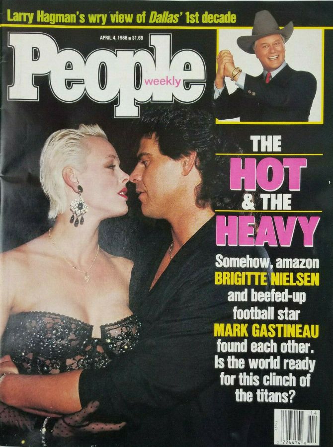 PEOPLE magazine side cover 4 April 1988