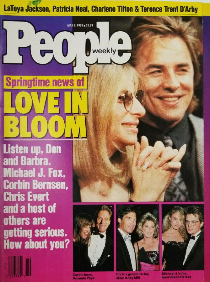 PEOPLE magazine side cover 9 May 1988