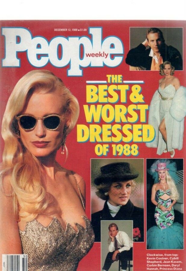 PEOPLE magazine side cover 12 December 1988