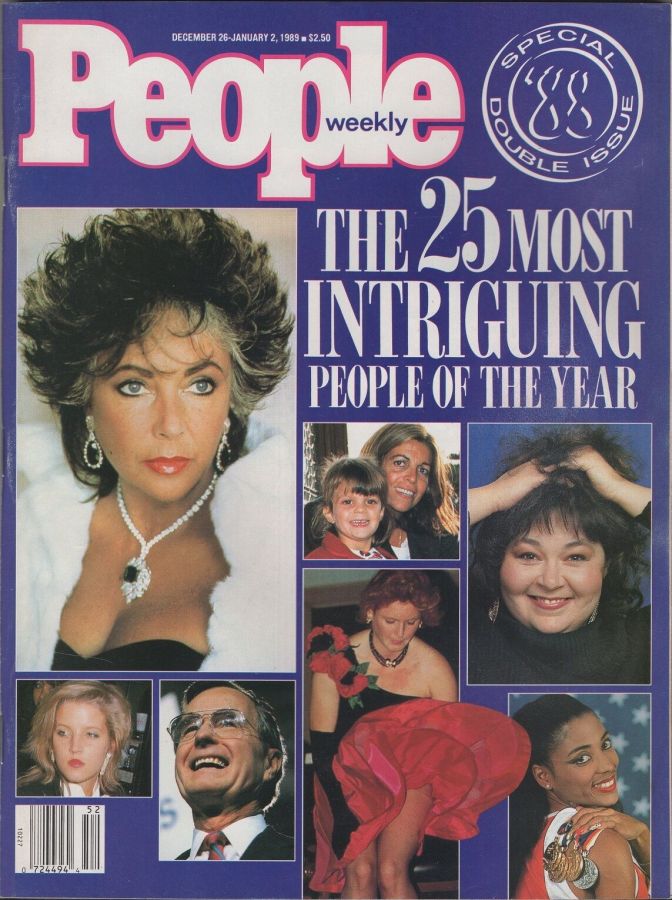 PEOPLE magazine side cover 26 December 1988