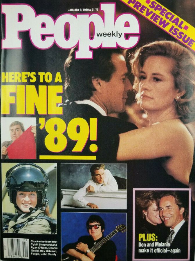 PEOPLE magazine side cover 9 January 1989
