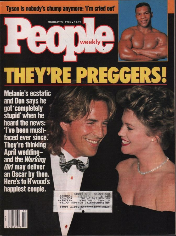 PEOPLE magazine side cover 27 February 1989